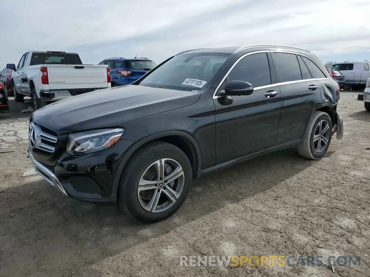 1 Photograph of a damaged car WDC0G4KB5KV189312 MERCEDES-BENZ GLC-CLASS 2019