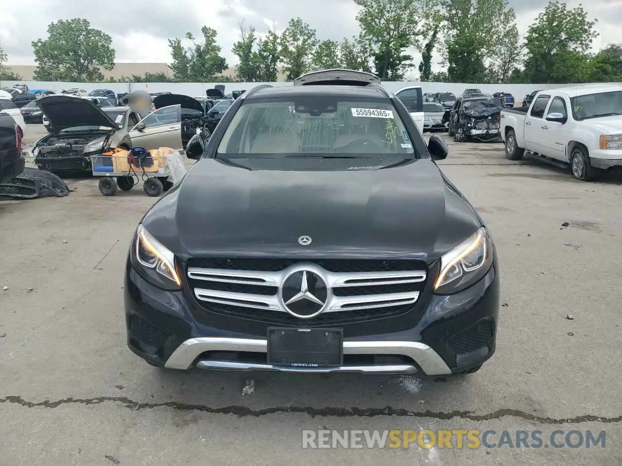 5 Photograph of a damaged car WDC0G4KB6KF665528 MERCEDES-BENZ GLC-CLASS 2019