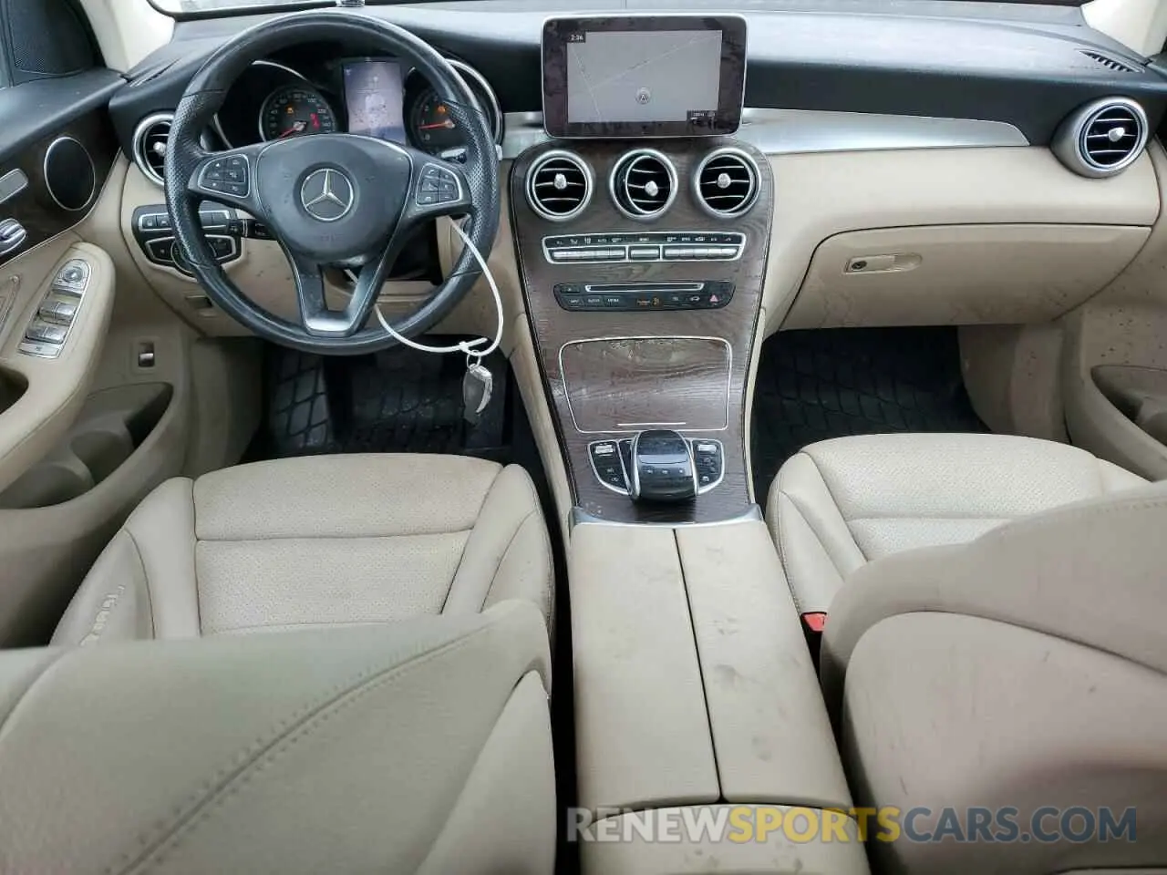 8 Photograph of a damaged car WDC0G4KB6KF665528 MERCEDES-BENZ GLC-CLASS 2019
