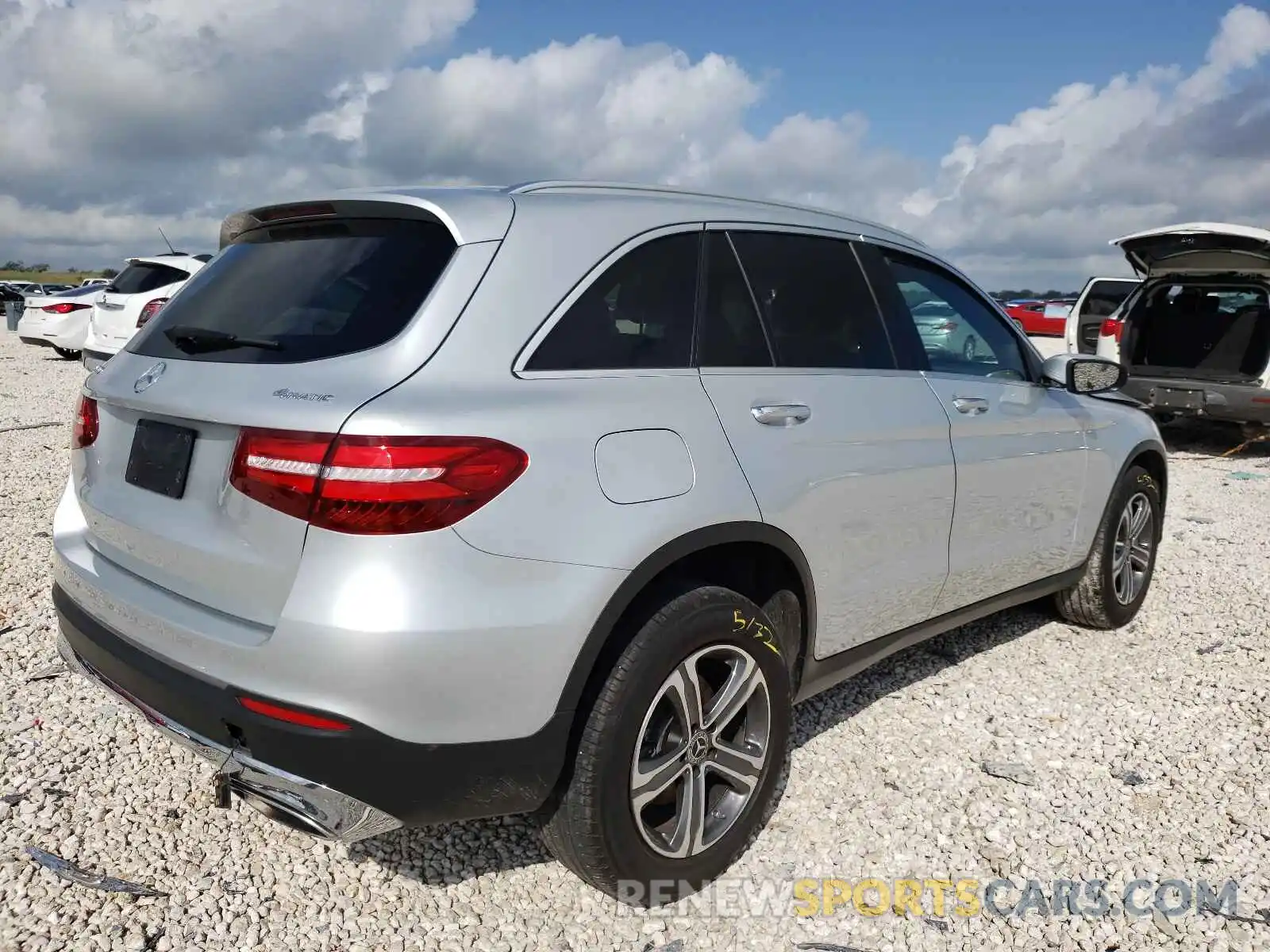 4 Photograph of a damaged car WDC0G4KB6KV150888 MERCEDES-BENZ GLC-CLASS 2019