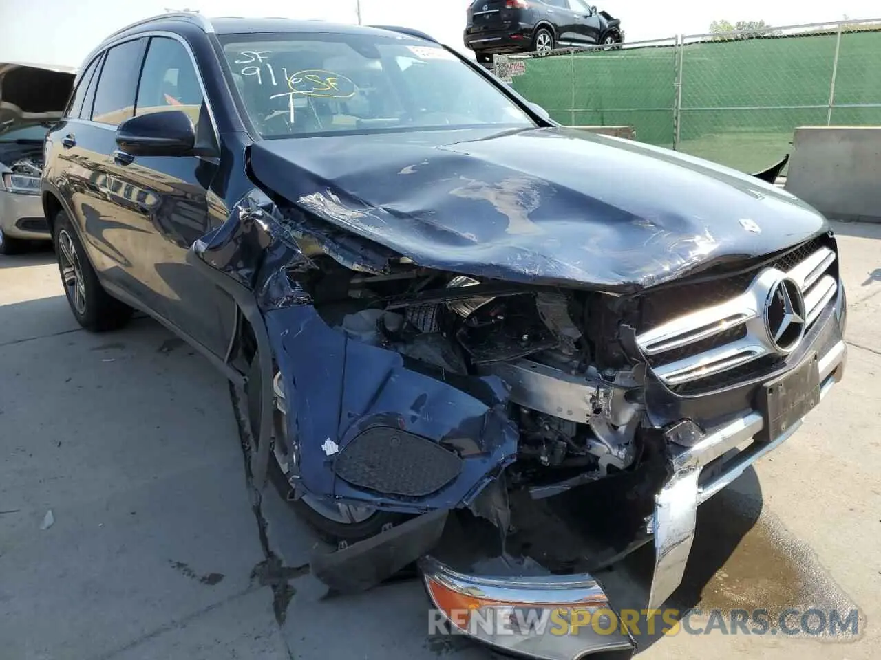 1 Photograph of a damaged car WDC0G4KB6KV171532 MERCEDES-BENZ GLC-CLASS 2019