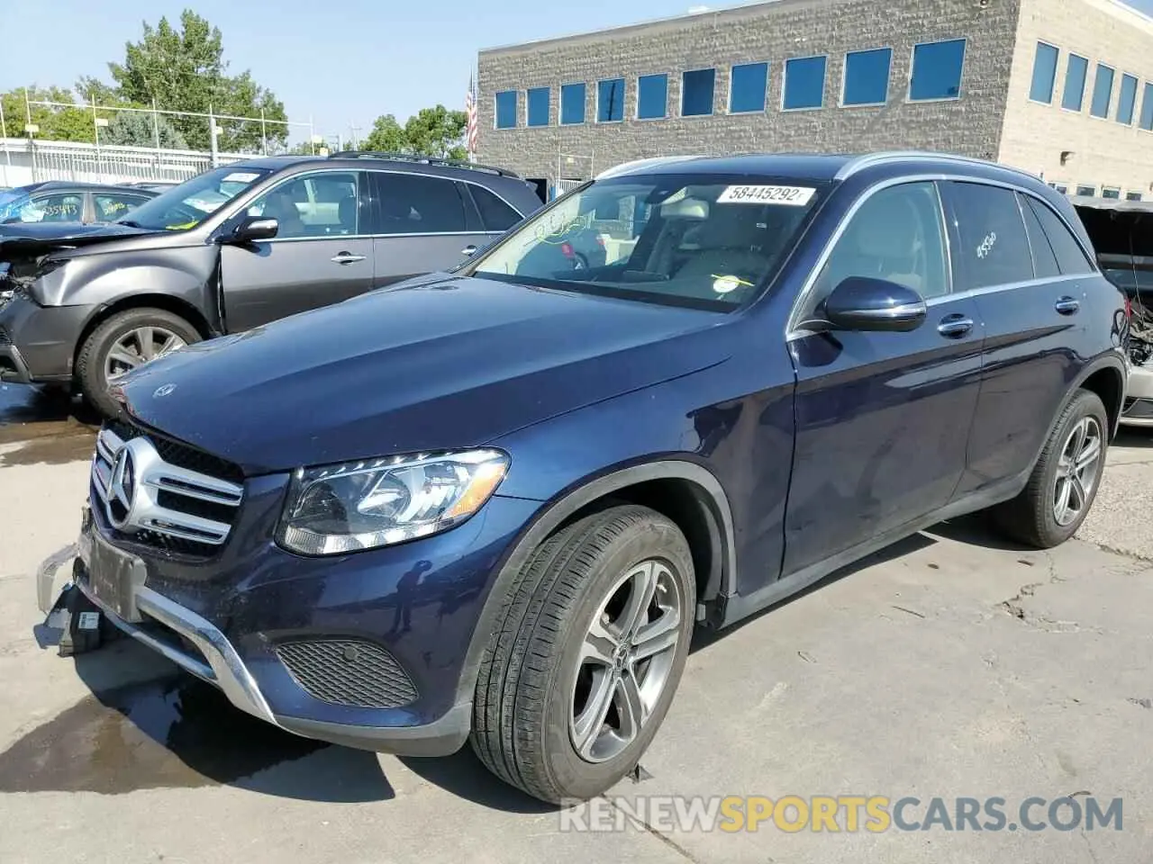 2 Photograph of a damaged car WDC0G4KB6KV171532 MERCEDES-BENZ GLC-CLASS 2019