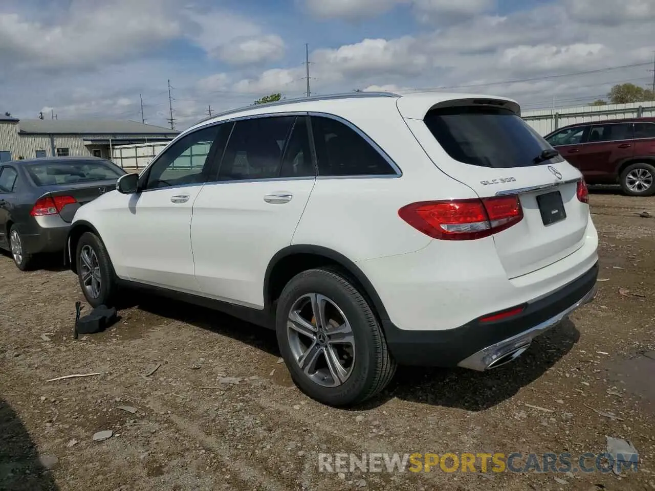 2 Photograph of a damaged car WDC0G4KB7KF575496 MERCEDES-BENZ GLC-CLASS 2019