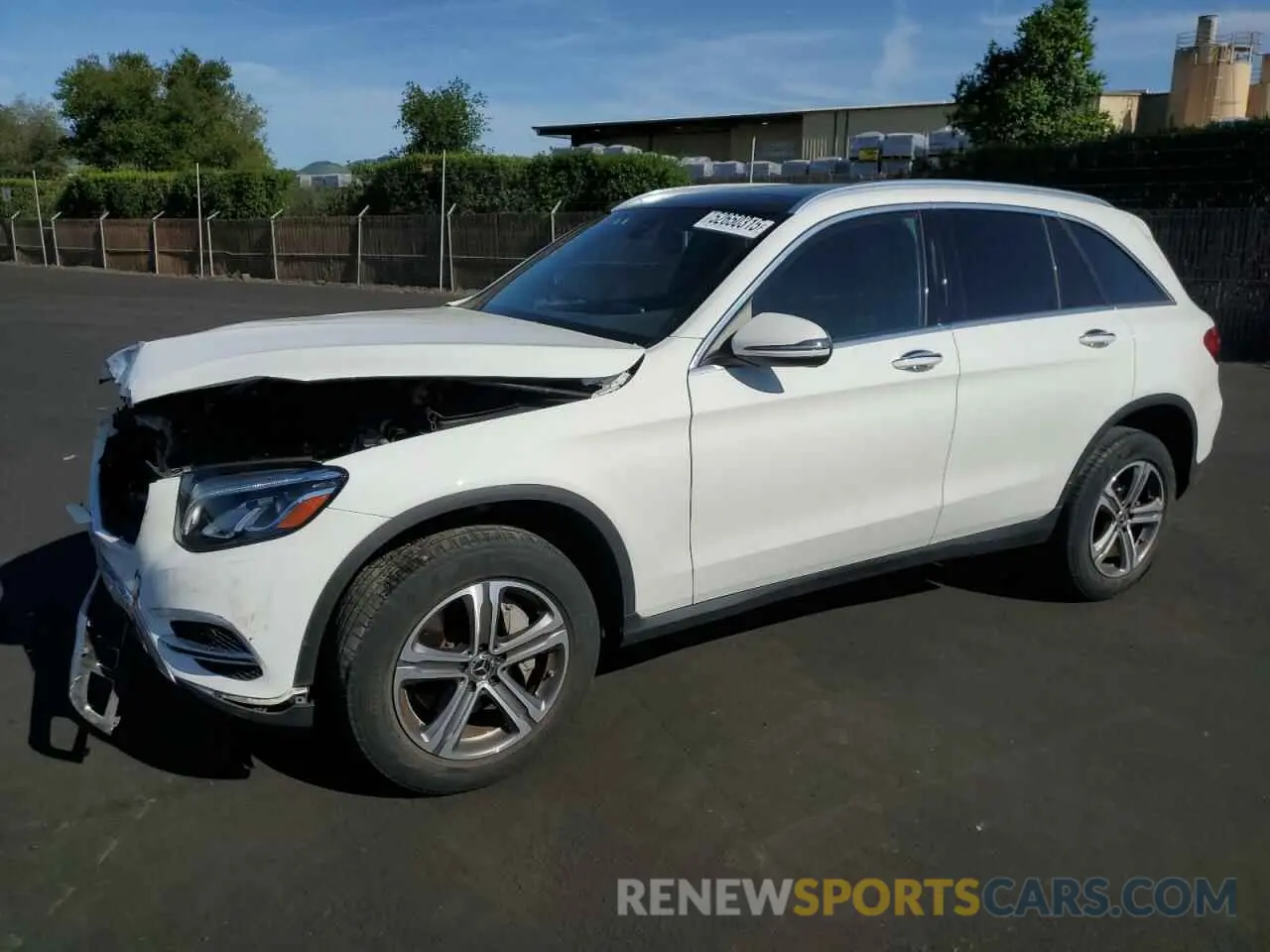 1 Photograph of a damaged car WDC0G4KB7KF634742 MERCEDES-BENZ GLC-CLASS 2019