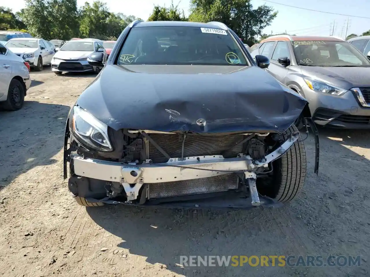 9 Photograph of a damaged car WDC0G4KB7KV136367 MERCEDES-BENZ GLC-CLASS 2019