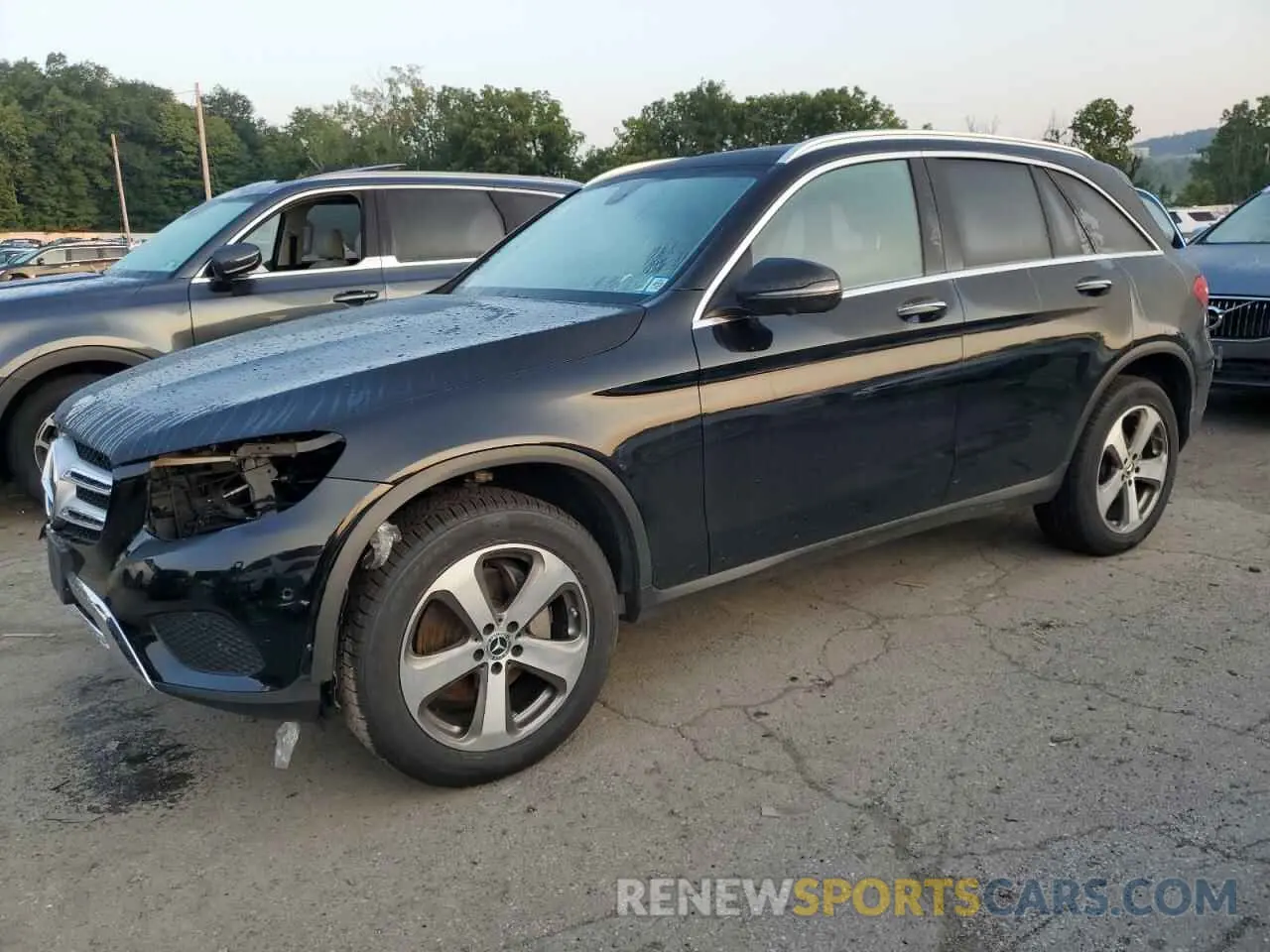 1 Photograph of a damaged car WDC0G4KB7KV139480 MERCEDES-BENZ GLC-CLASS 2019