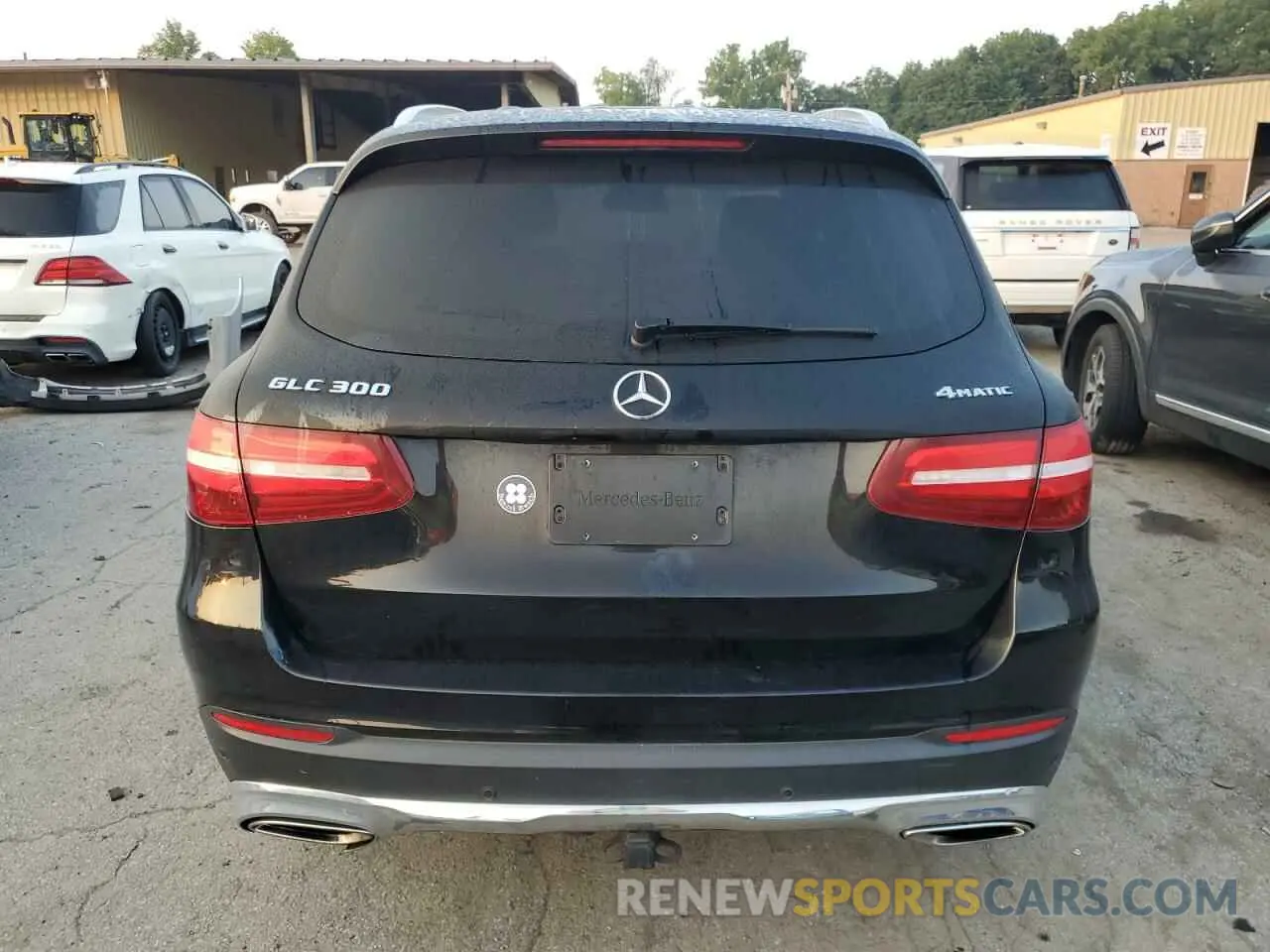 6 Photograph of a damaged car WDC0G4KB7KV139480 MERCEDES-BENZ GLC-CLASS 2019