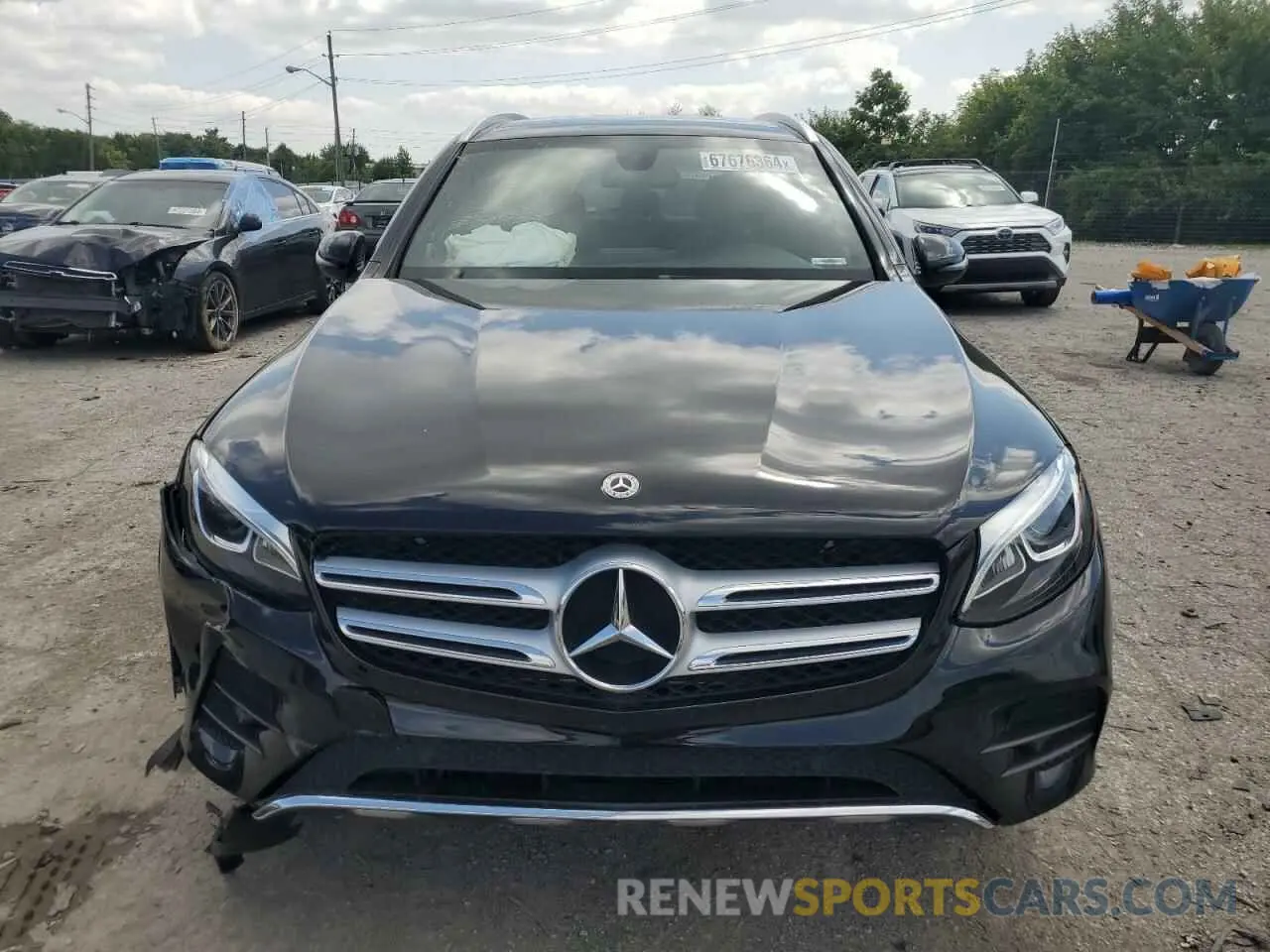 5 Photograph of a damaged car WDC0G4KB7KV147465 MERCEDES-BENZ GLC-CLASS 2019