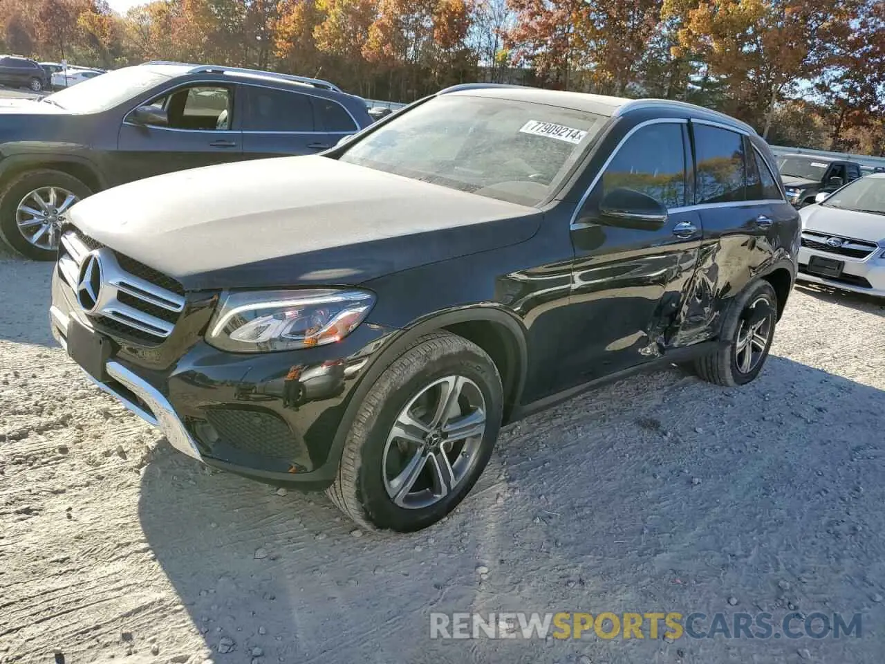 1 Photograph of a damaged car WDC0G4KB7KV148017 MERCEDES-BENZ GLC-CLASS 2019