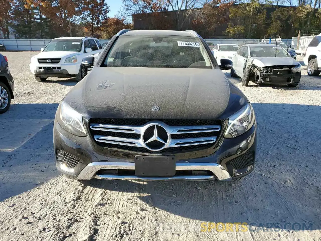5 Photograph of a damaged car WDC0G4KB7KV148017 MERCEDES-BENZ GLC-CLASS 2019