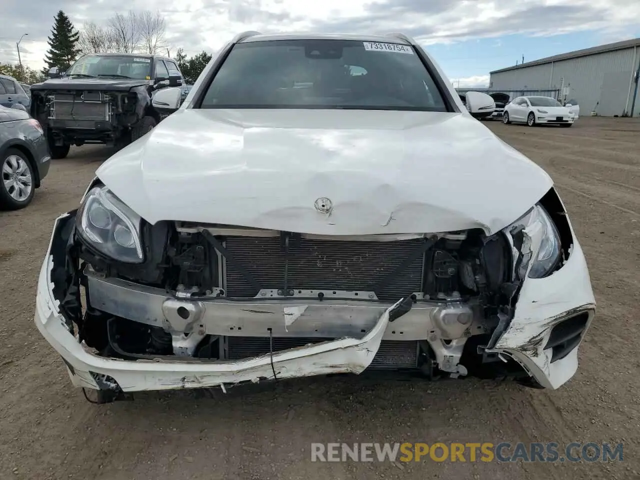5 Photograph of a damaged car WDC0G4KB7KV183382 MERCEDES-BENZ GLC-CLASS 2019