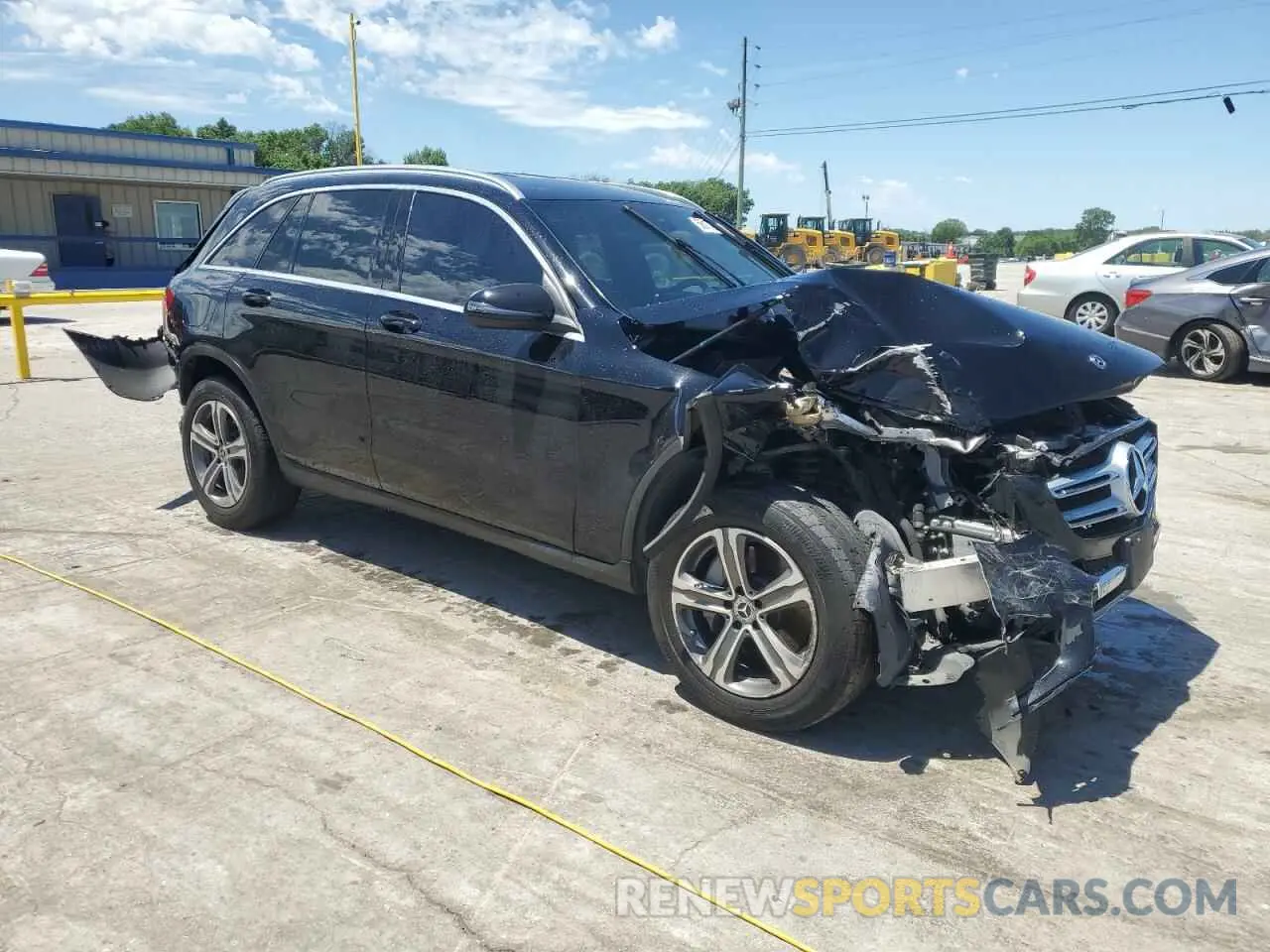 4 Photograph of a damaged car WDC0G4KB8KV157650 MERCEDES-BENZ GLC-CLASS 2019