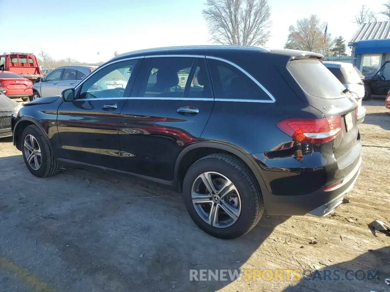 2 Photograph of a damaged car WDC0G4KB8KV186243 MERCEDES-BENZ GLC-CLASS 2019
