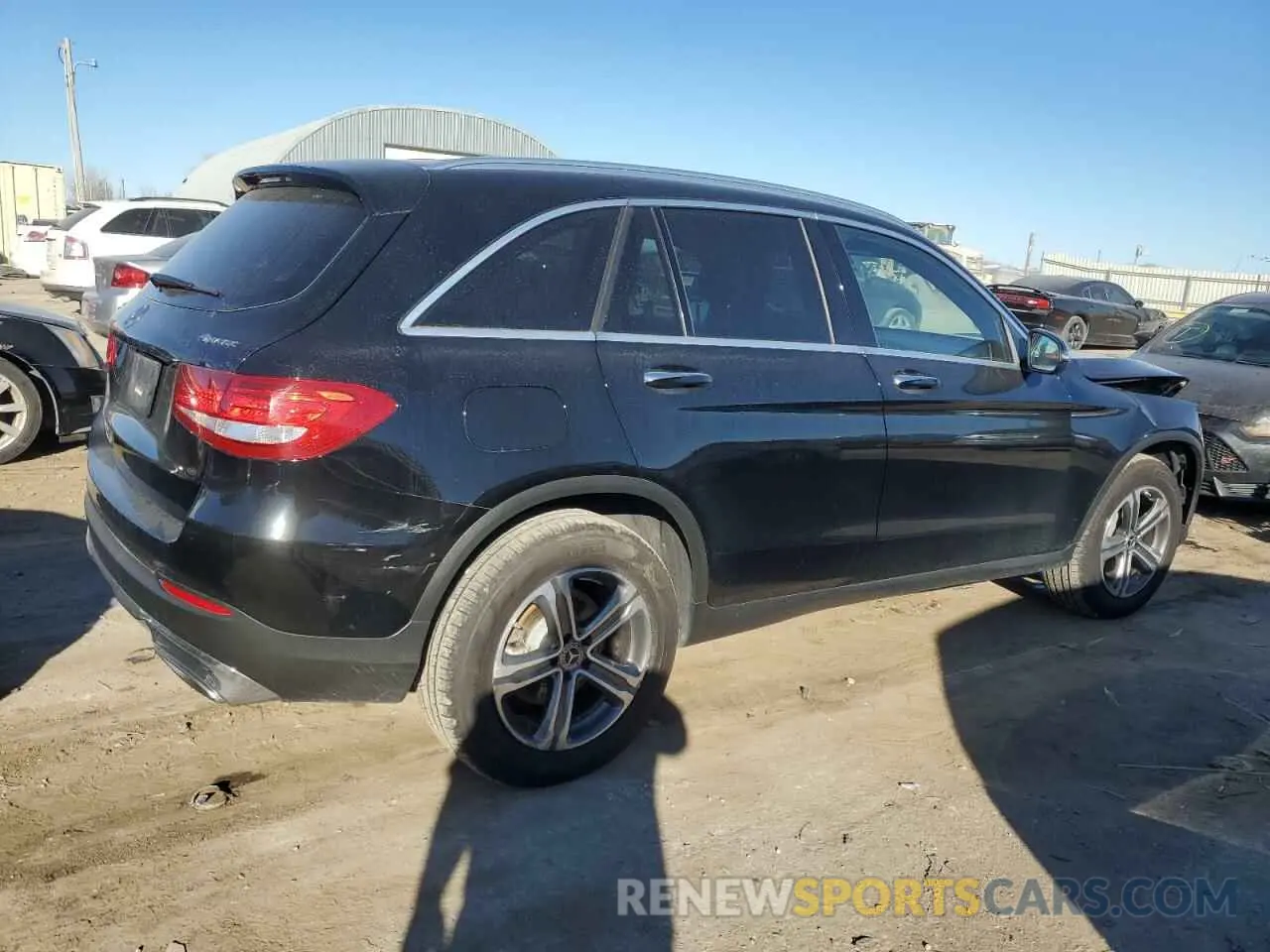 3 Photograph of a damaged car WDC0G4KB8KV186243 MERCEDES-BENZ GLC-CLASS 2019