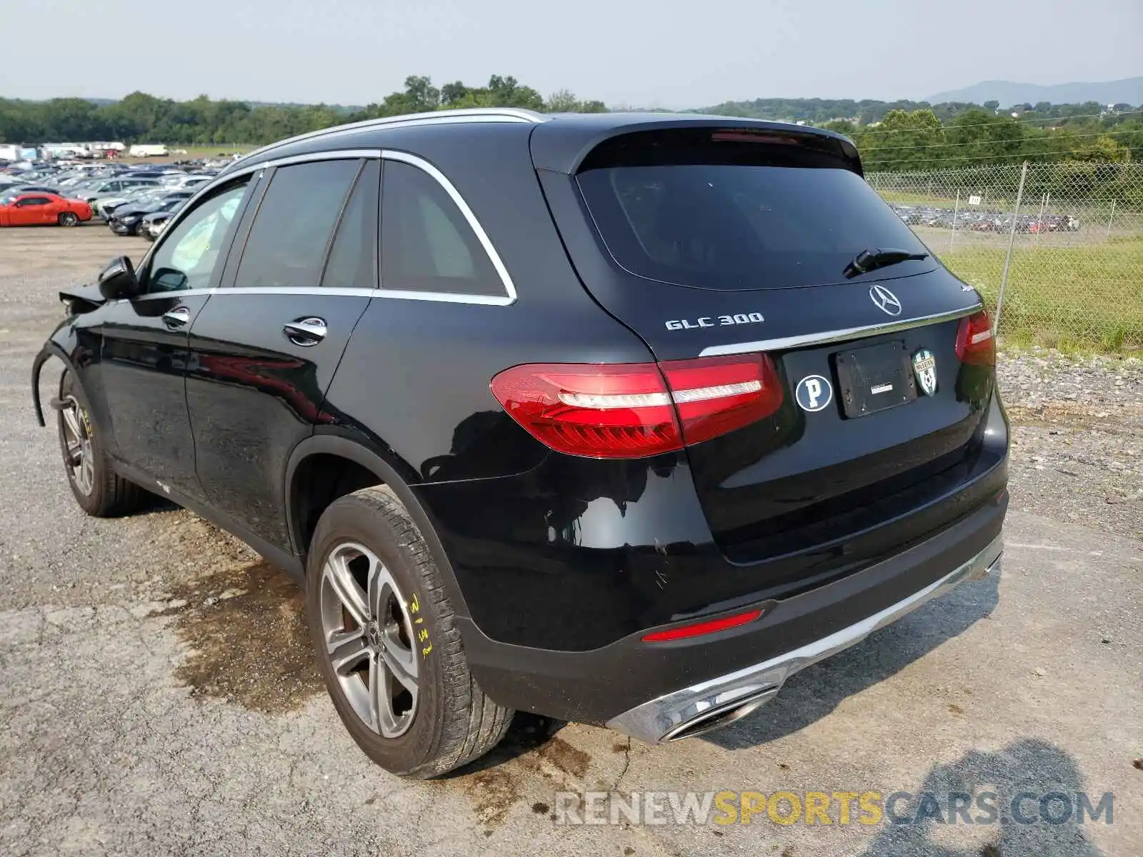 3 Photograph of a damaged car WDC0G4KB9KV134782 MERCEDES-BENZ GLC-CLASS 2019