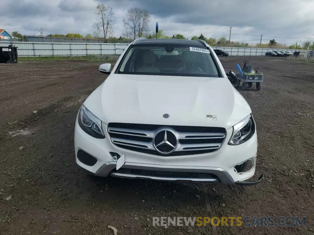 5 Photograph of a damaged car WDC0G4KB9KV161416 MERCEDES-BENZ GLC-CLASS 2019