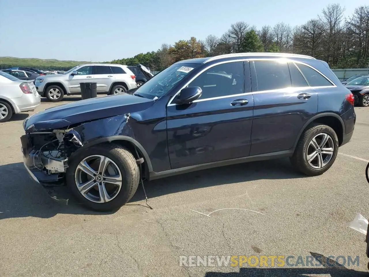 1 Photograph of a damaged car WDC0G4KBXKF656234 MERCEDES-BENZ GLC-CLASS 2019