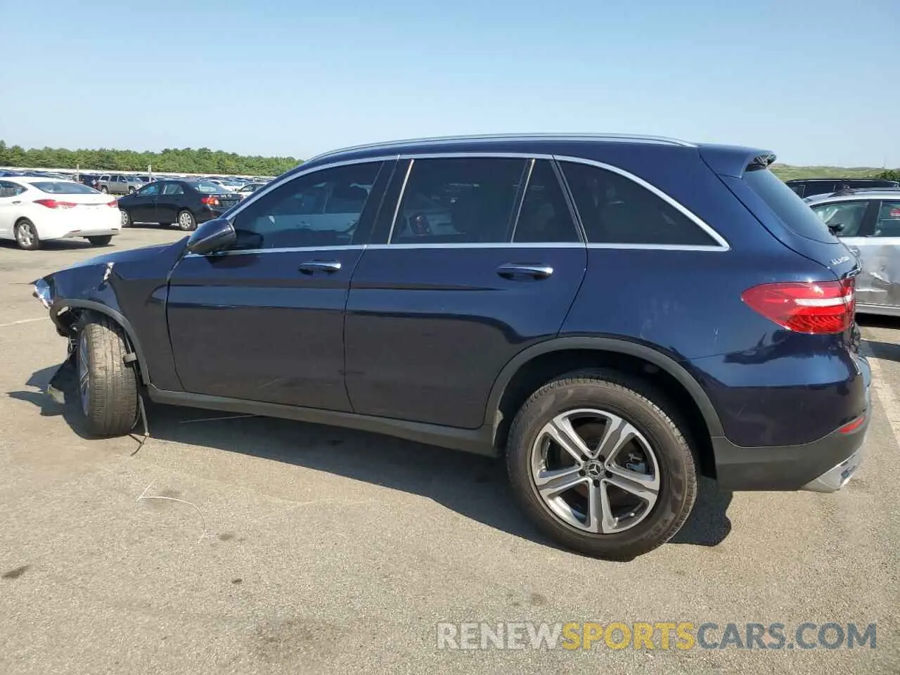 2 Photograph of a damaged car WDC0G4KBXKF656234 MERCEDES-BENZ GLC-CLASS 2019