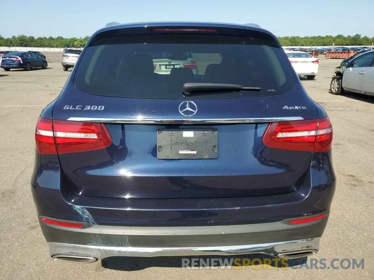 6 Photograph of a damaged car WDC0G4KBXKF656234 MERCEDES-BENZ GLC-CLASS 2019