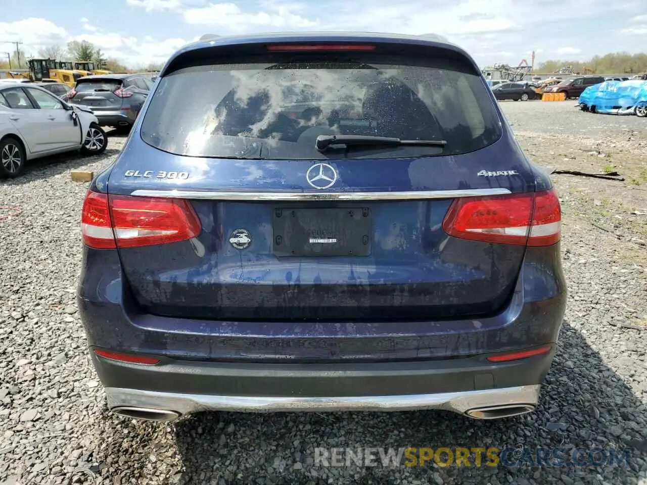 6 Photograph of a damaged car WDC0G4KBXKV126335 MERCEDES-BENZ GLC-CLASS 2019
