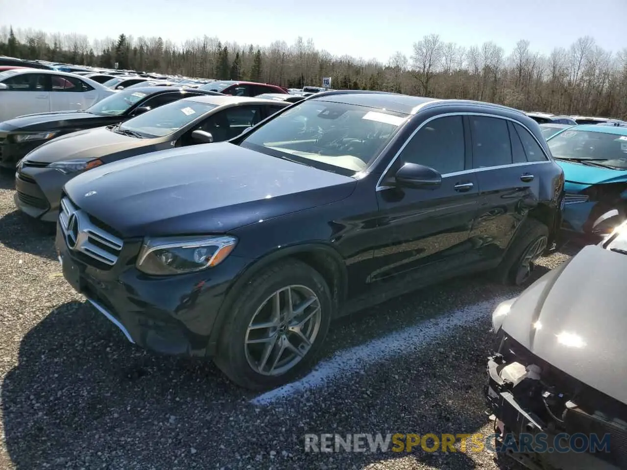 1 Photograph of a damaged car WDC0G4KBXKV139246 MERCEDES-BENZ GLC-CLASS 2019