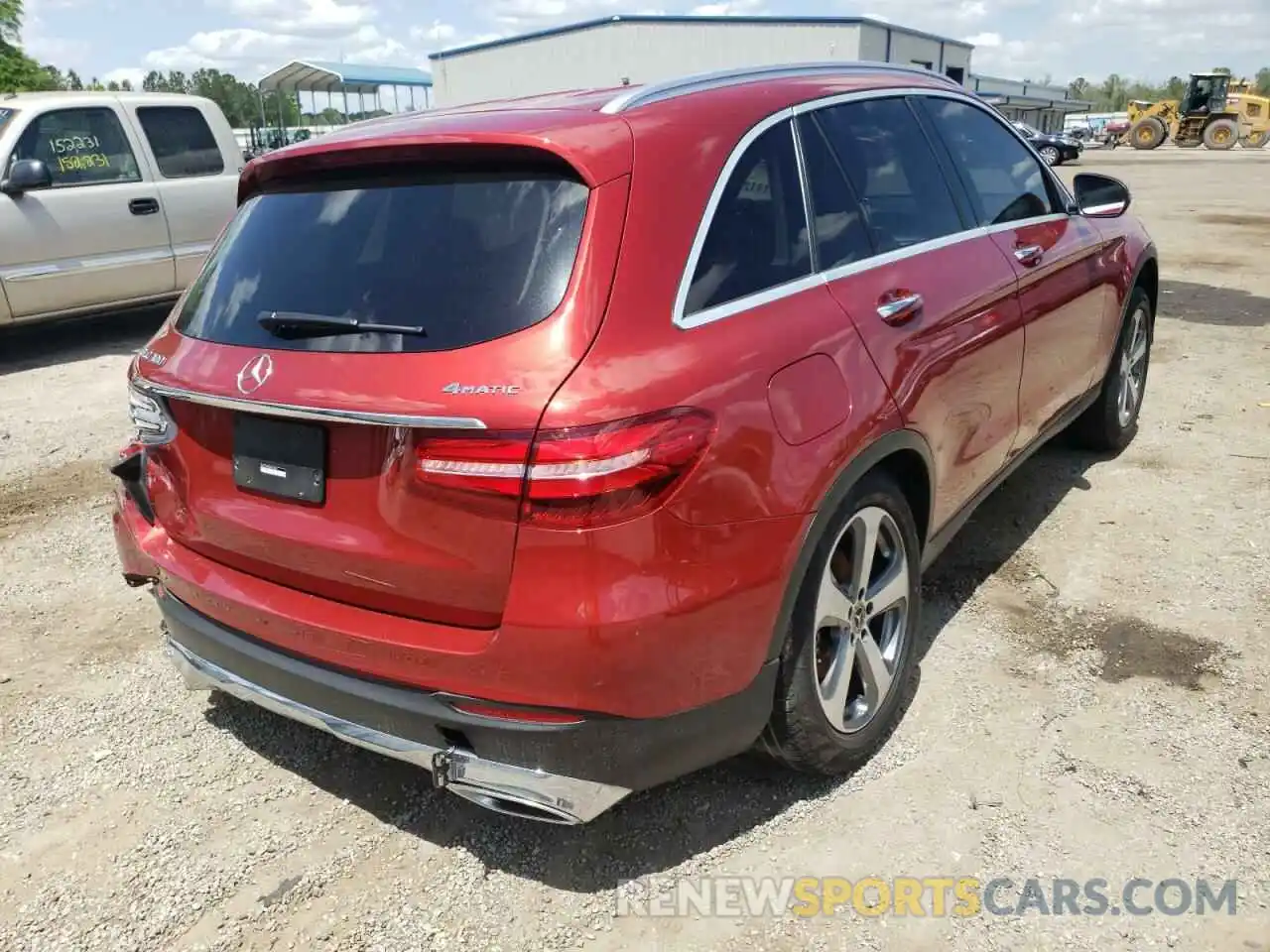 4 Photograph of a damaged car WDC0G4KBXKV155351 MERCEDES-BENZ GLC-CLASS 2019