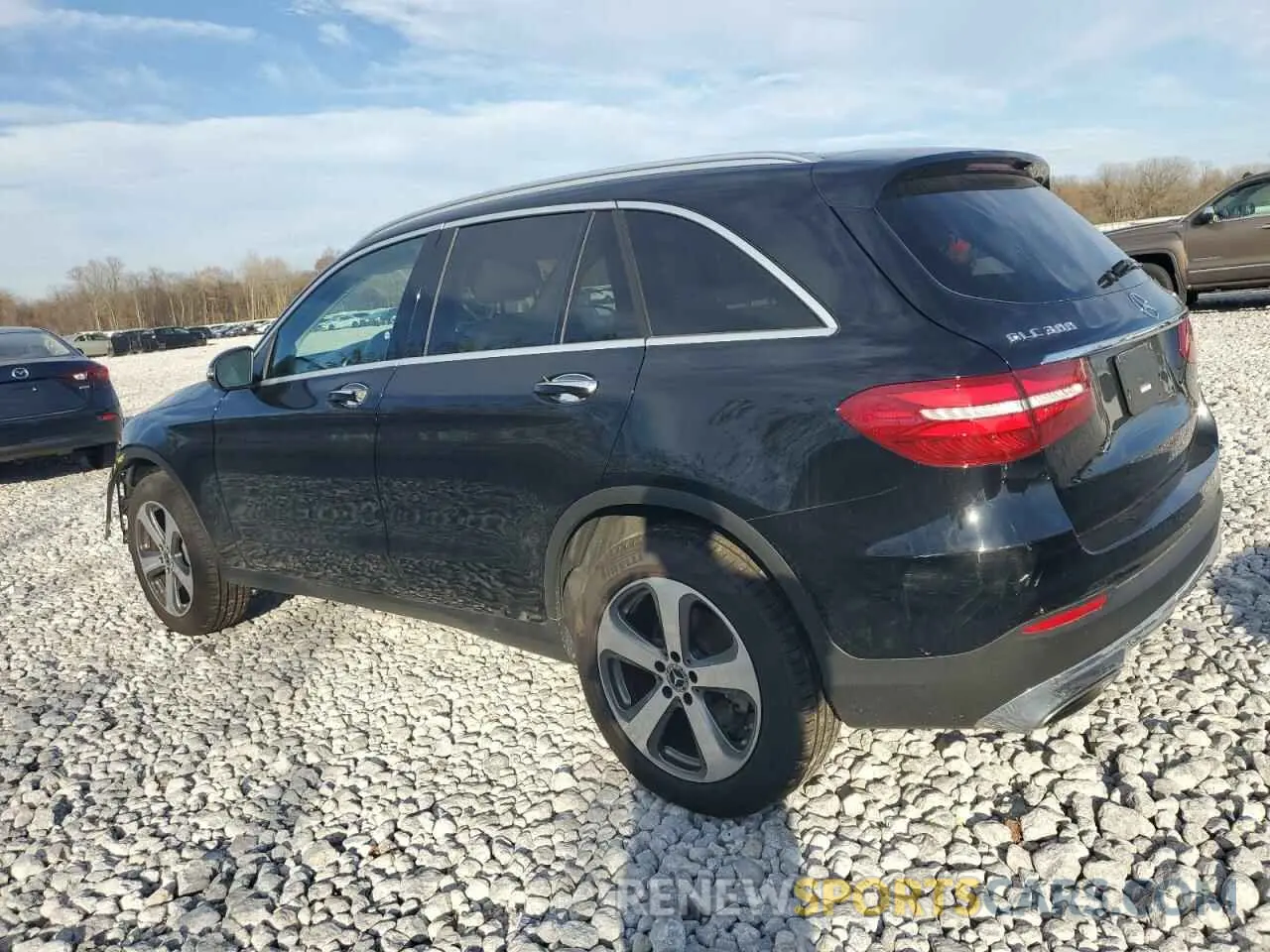 2 Photograph of a damaged car WDC0G4KBXKV177916 MERCEDES-BENZ GLC-CLASS 2019