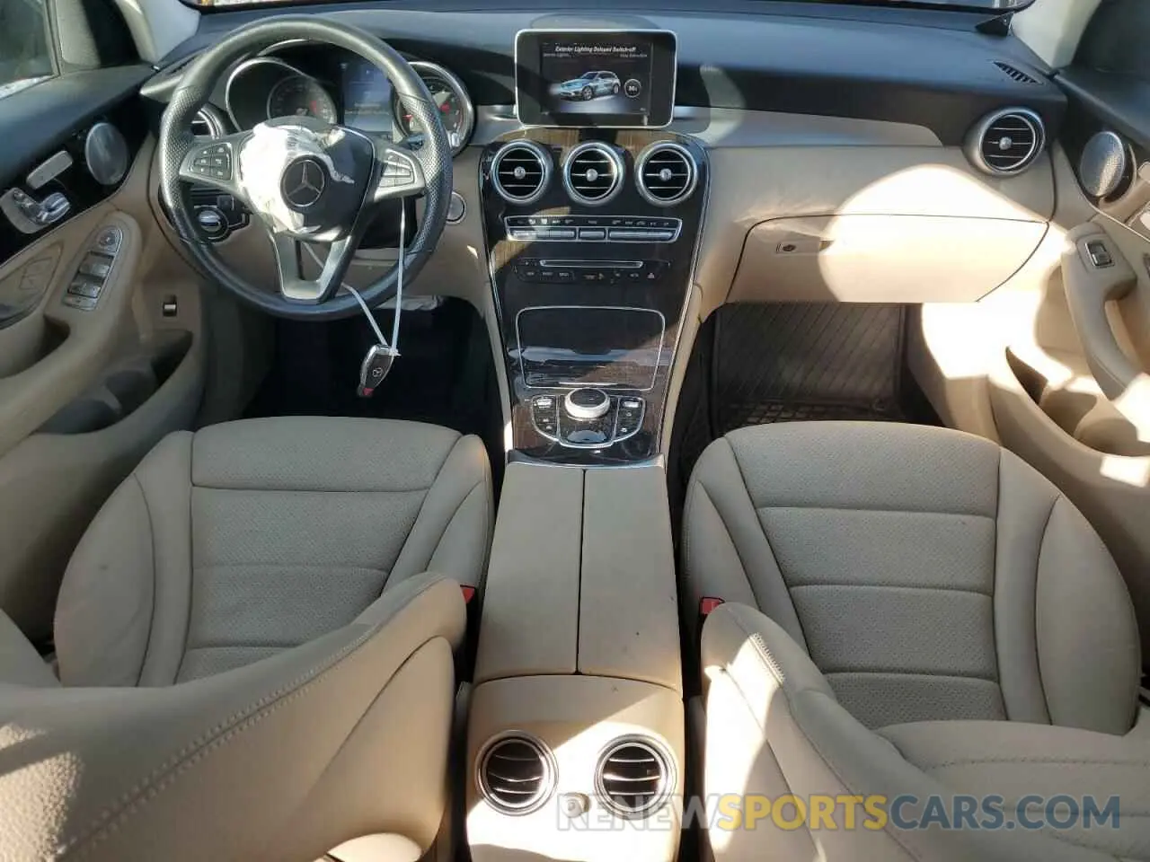 8 Photograph of a damaged car WDC0G4KBXKV177916 MERCEDES-BENZ GLC-CLASS 2019