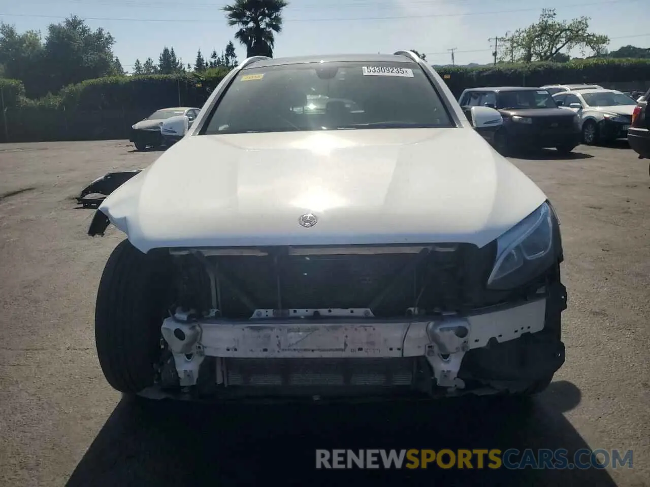5 Photograph of a damaged car WDC0G4KBXKV182744 MERCEDES-BENZ GLC-CLASS 2019