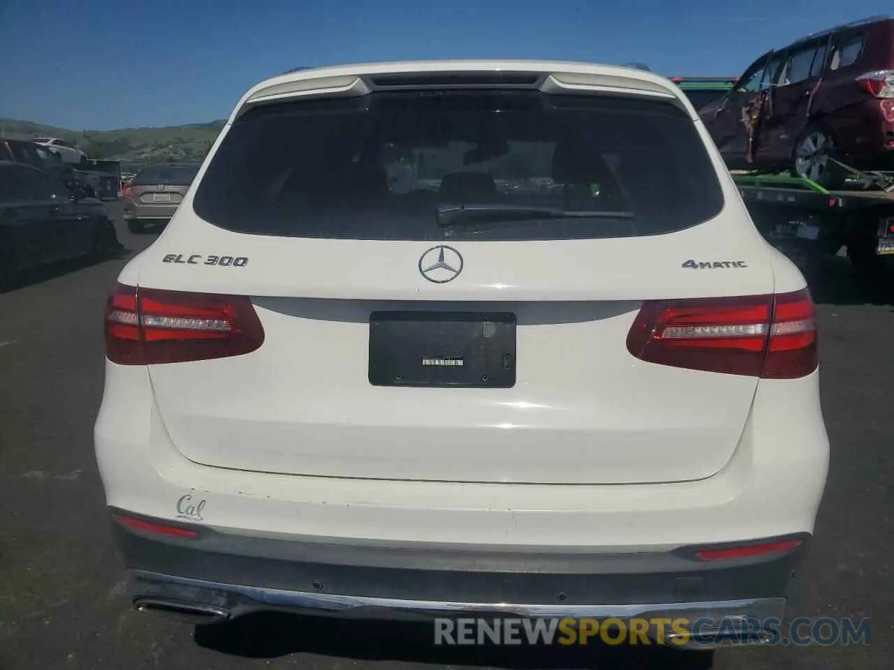 6 Photograph of a damaged car WDC0G4KBXKV182744 MERCEDES-BENZ GLC-CLASS 2019