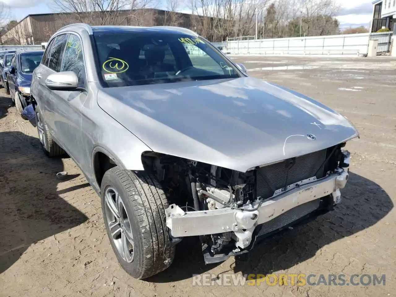 1 Photograph of a damaged car WDC0G4KBXKV193467 MERCEDES-BENZ GLC-CLASS 2019