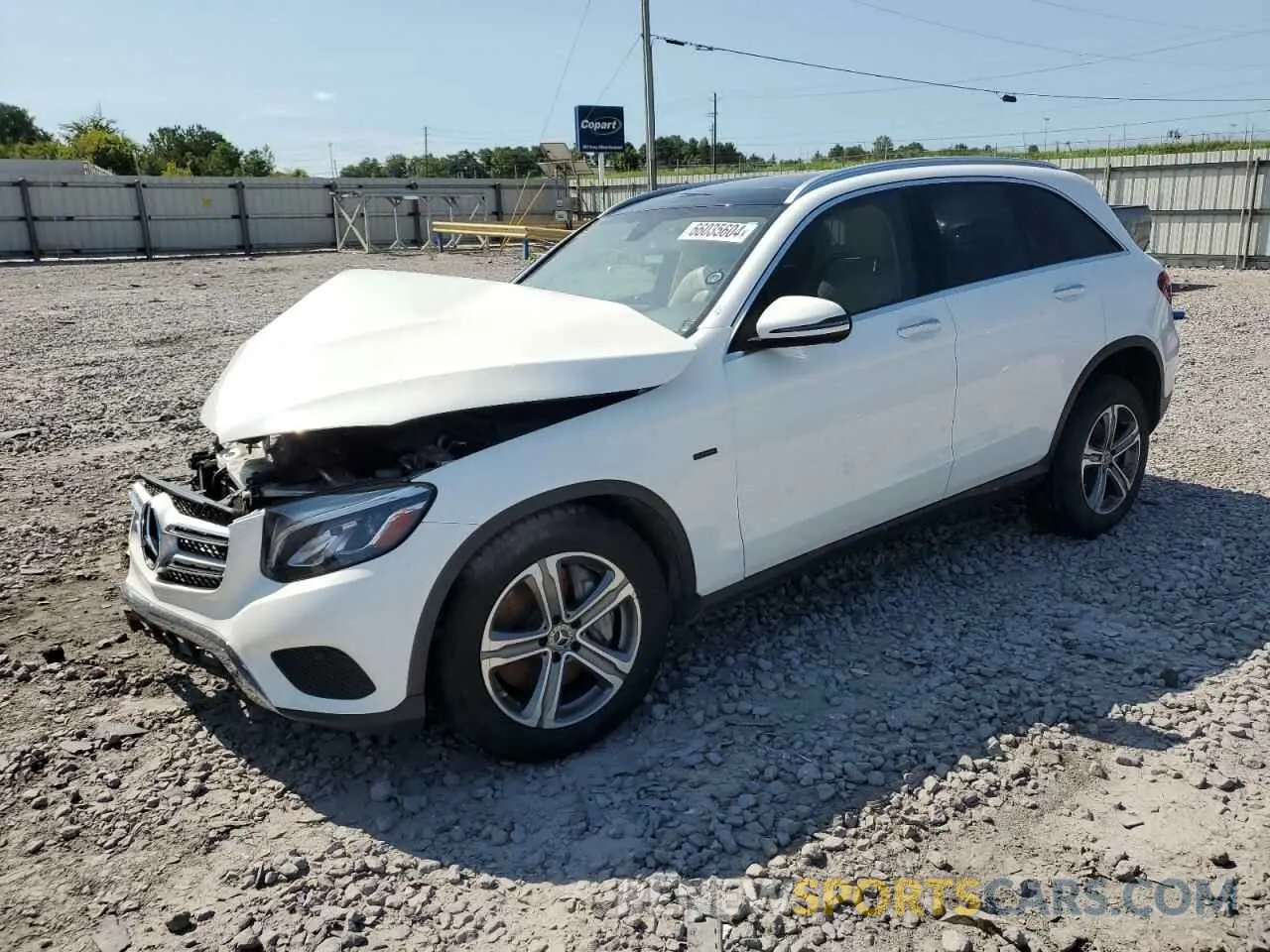 1 Photograph of a damaged car WDC0G5EB3KF564920 MERCEDES-BENZ GLC-CLASS 2019