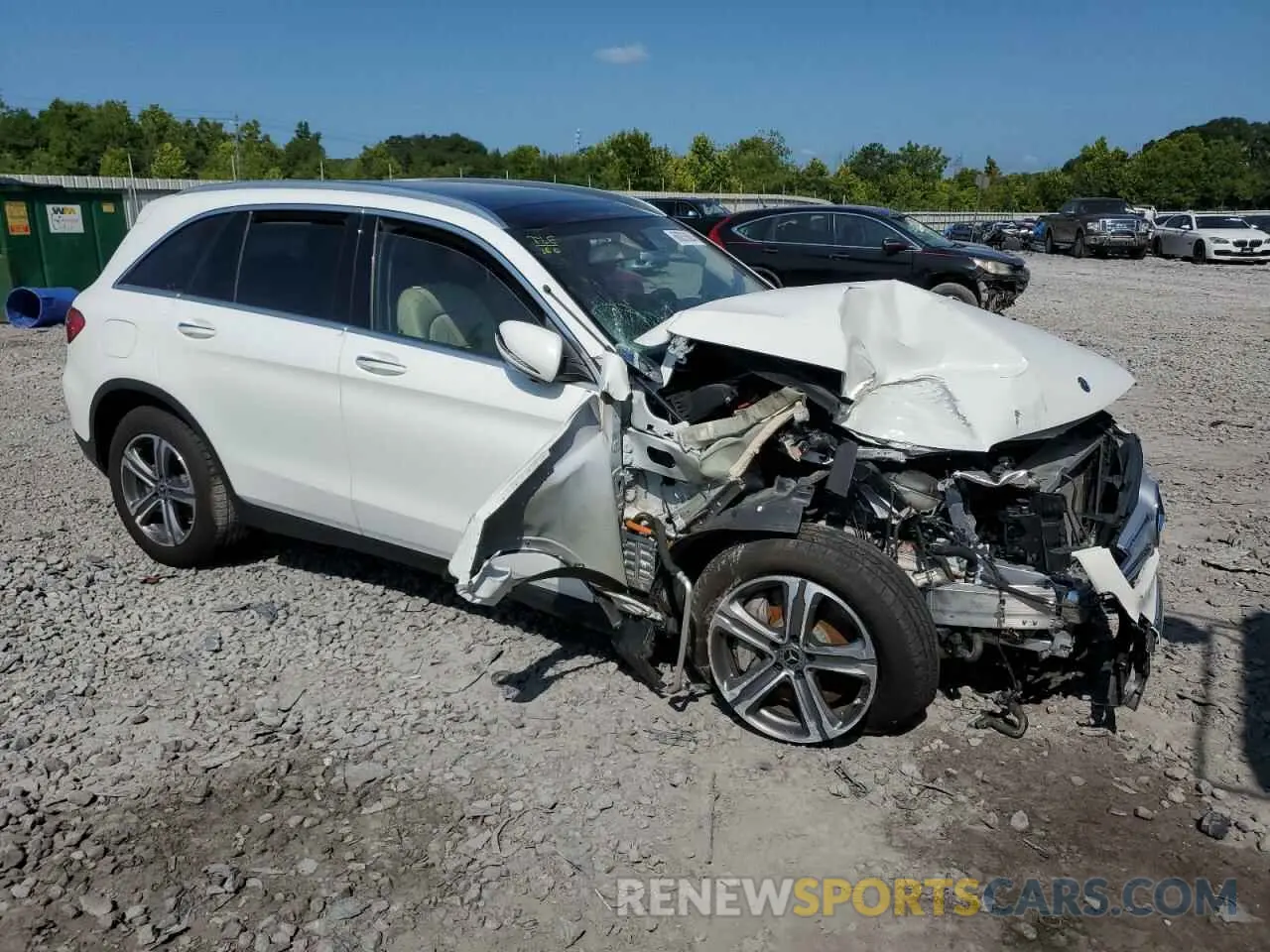 4 Photograph of a damaged car WDC0G5EB3KF564920 MERCEDES-BENZ GLC-CLASS 2019