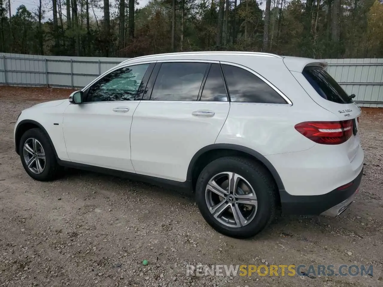 2 Photograph of a damaged car WDC0G5EB5KF620548 MERCEDES-BENZ GLC-CLASS 2019