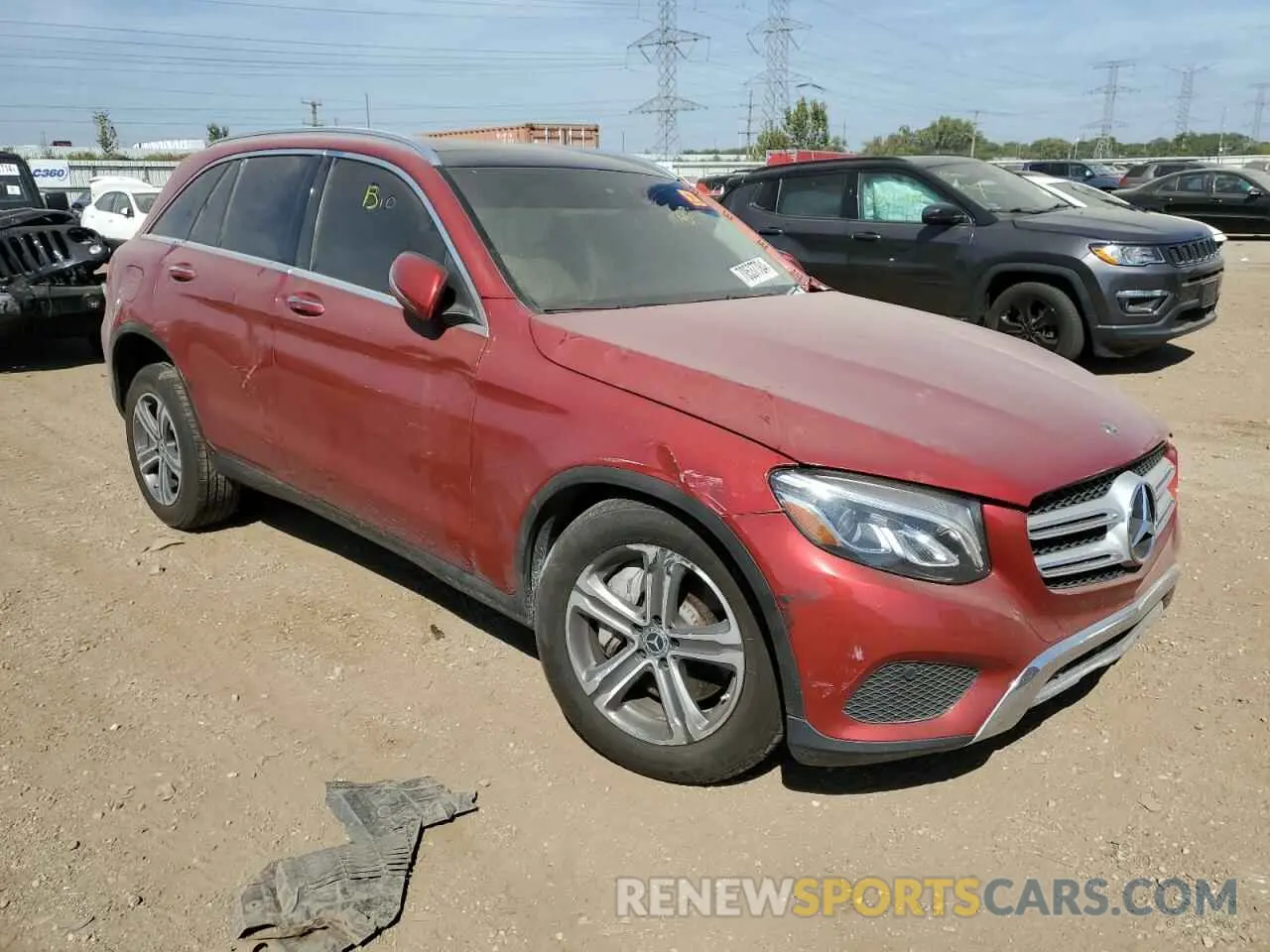 4 Photograph of a damaged car WDC0G5EB5KF633235 MERCEDES-BENZ GLC-CLASS 2019