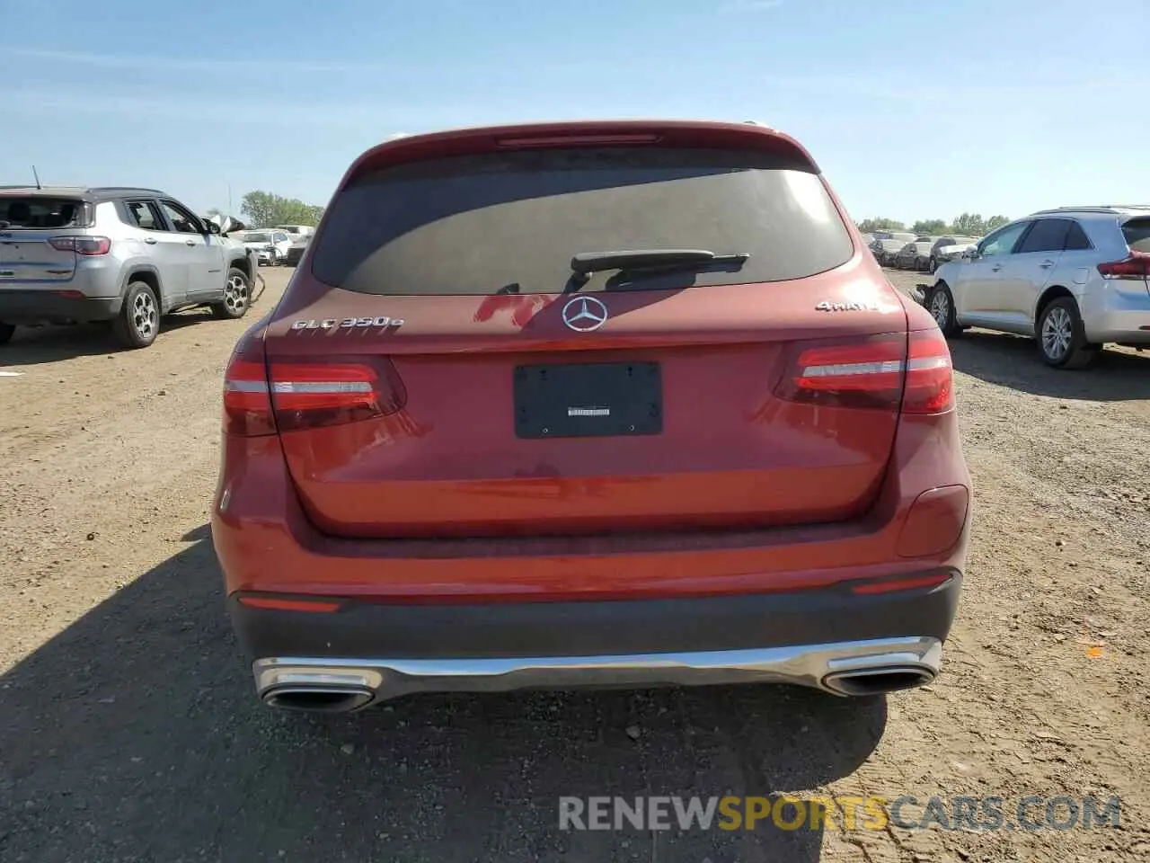 6 Photograph of a damaged car WDC0G5EB5KF633235 MERCEDES-BENZ GLC-CLASS 2019
