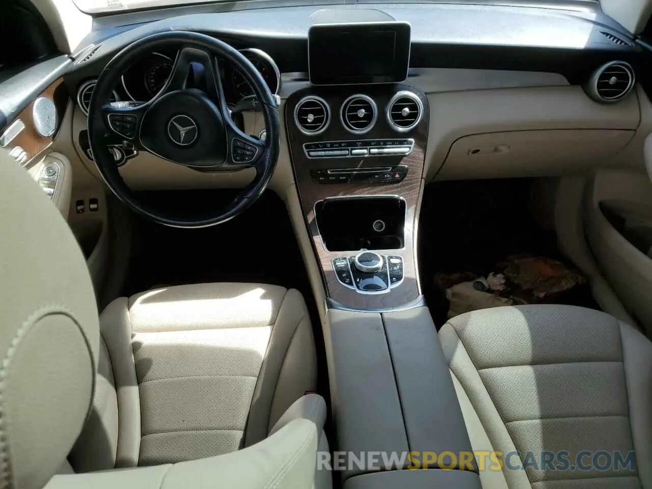 8 Photograph of a damaged car WDC0G5EB5KF633235 MERCEDES-BENZ GLC-CLASS 2019