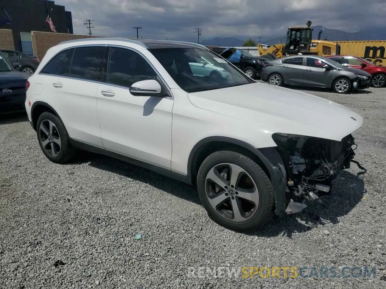 4 Photograph of a damaged car WDC0G5EB6KF549571 MERCEDES-BENZ GLC-CLASS 2019