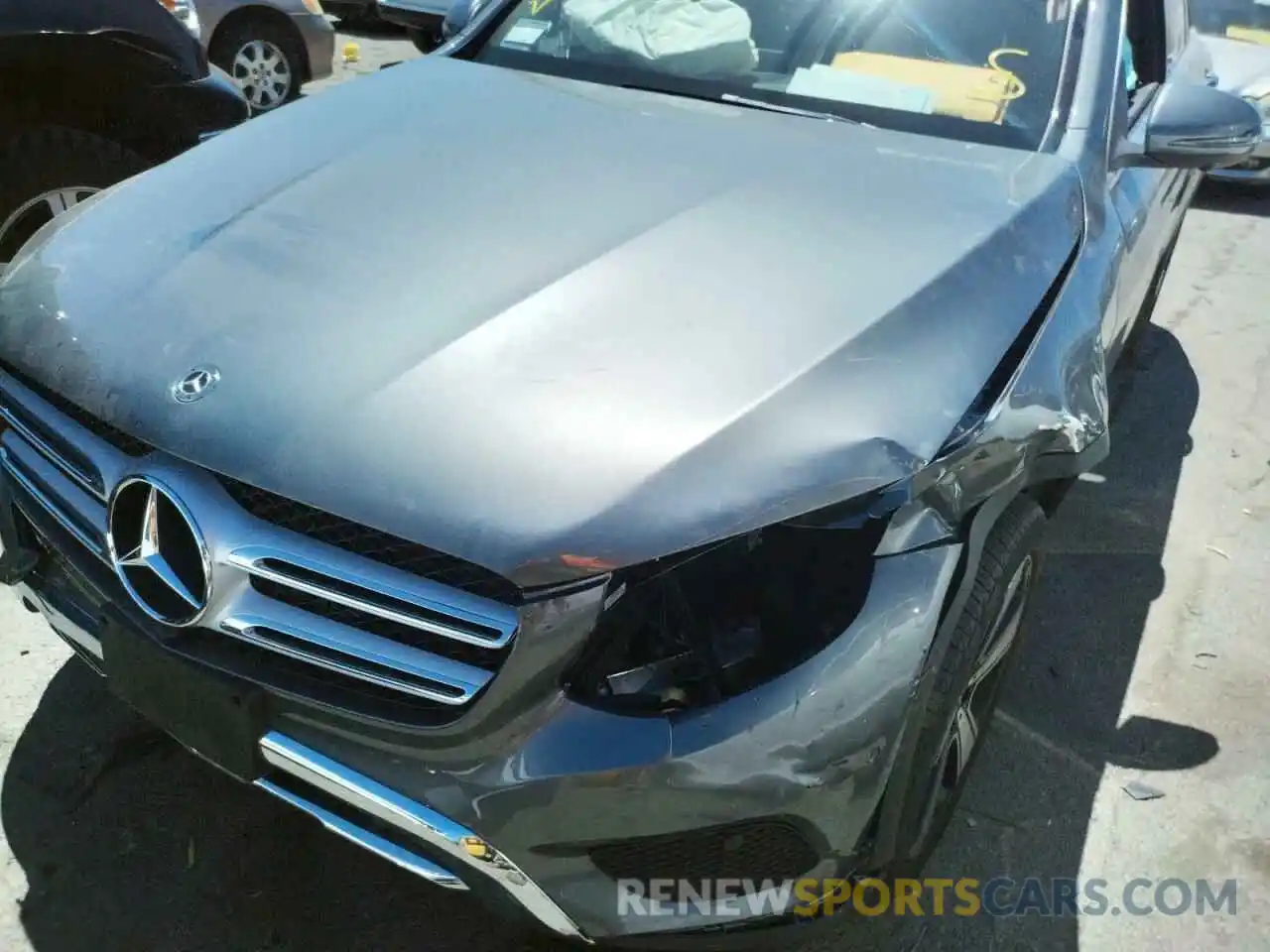 9 Photograph of a damaged car WDC0G5EB6KF570954 MERCEDES-BENZ GLC-CLASS 2019