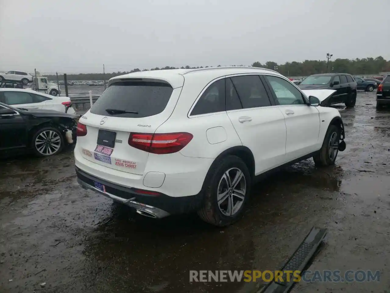 4 Photograph of a damaged car WDC0G5EB9KF539438 MERCEDES-BENZ GLC-CLASS 2019