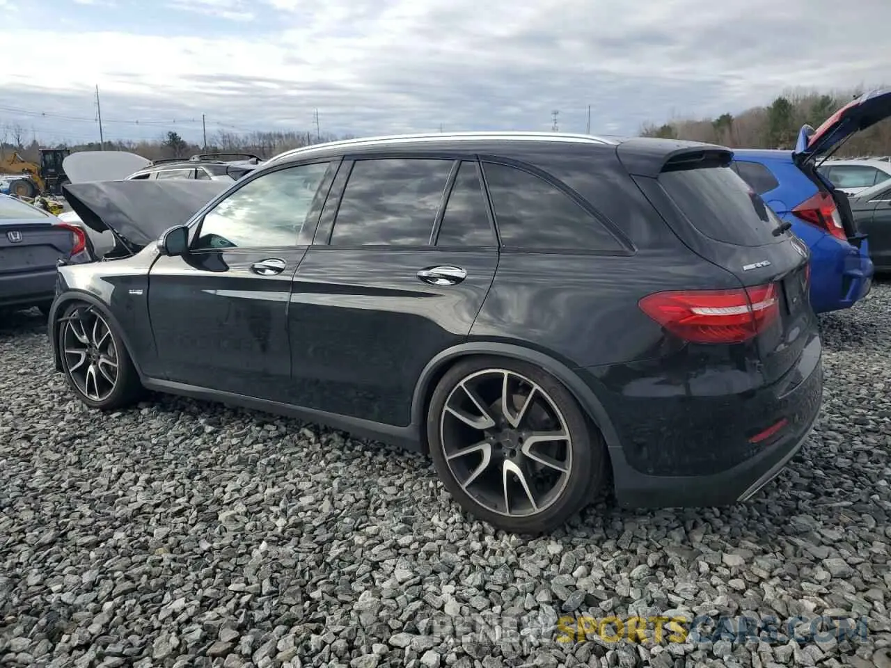 2 Photograph of a damaged car WDC0G6EB3KF565684 MERCEDES-BENZ GLC-CLASS 2019