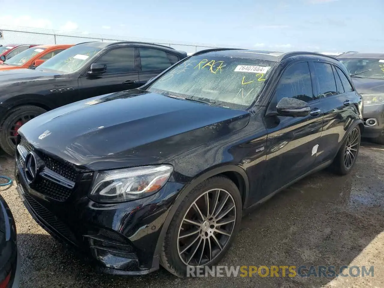 1 Photograph of a damaged car WDC0G6EB3KF661797 MERCEDES-BENZ GLC-CLASS 2019