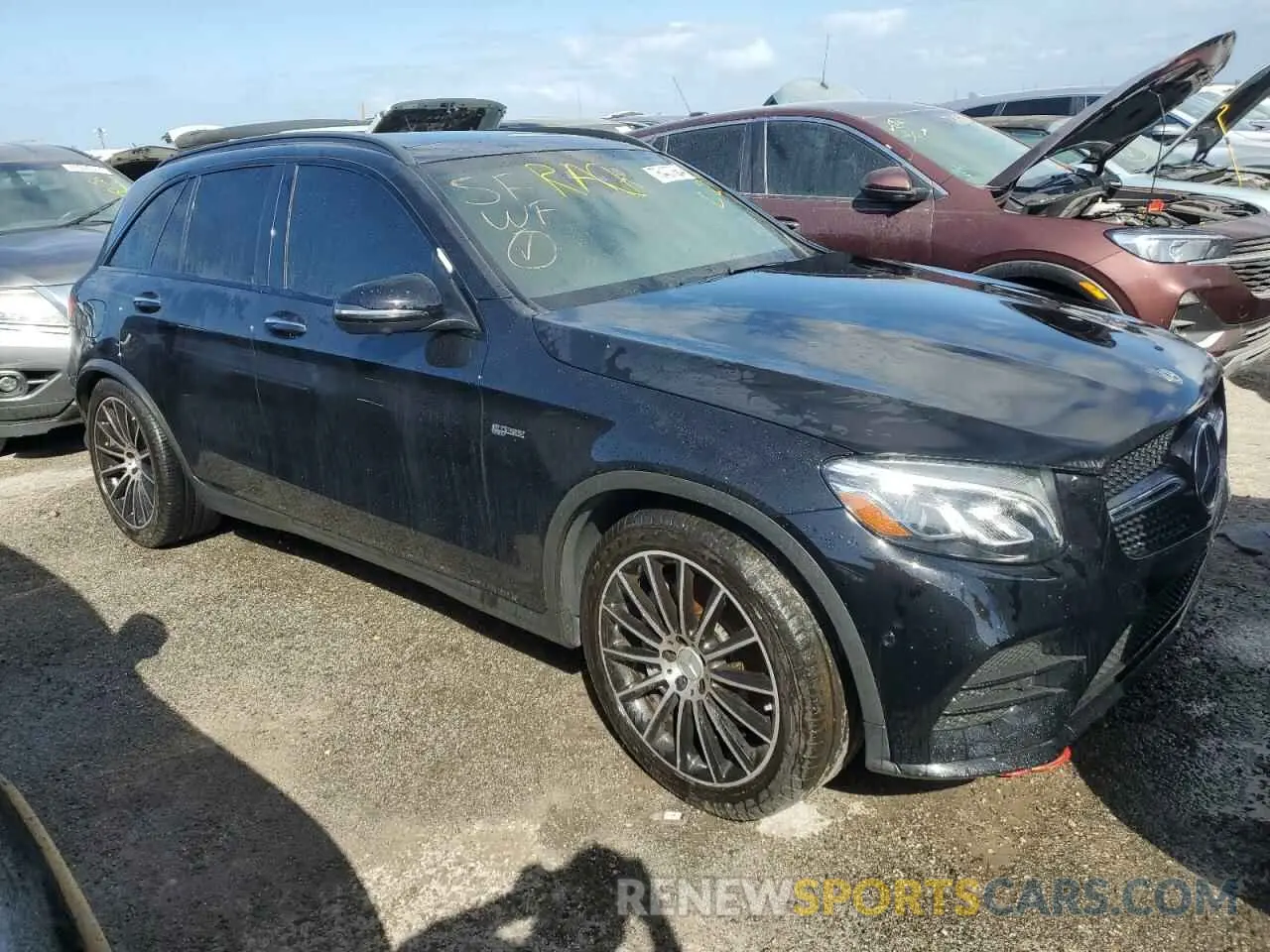 4 Photograph of a damaged car WDC0G6EB3KF661797 MERCEDES-BENZ GLC-CLASS 2019