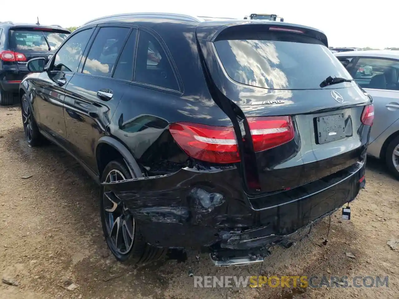 3 Photograph of a damaged car WDC0G6EB4KF504554 MERCEDES-BENZ GLC-CLASS 2019