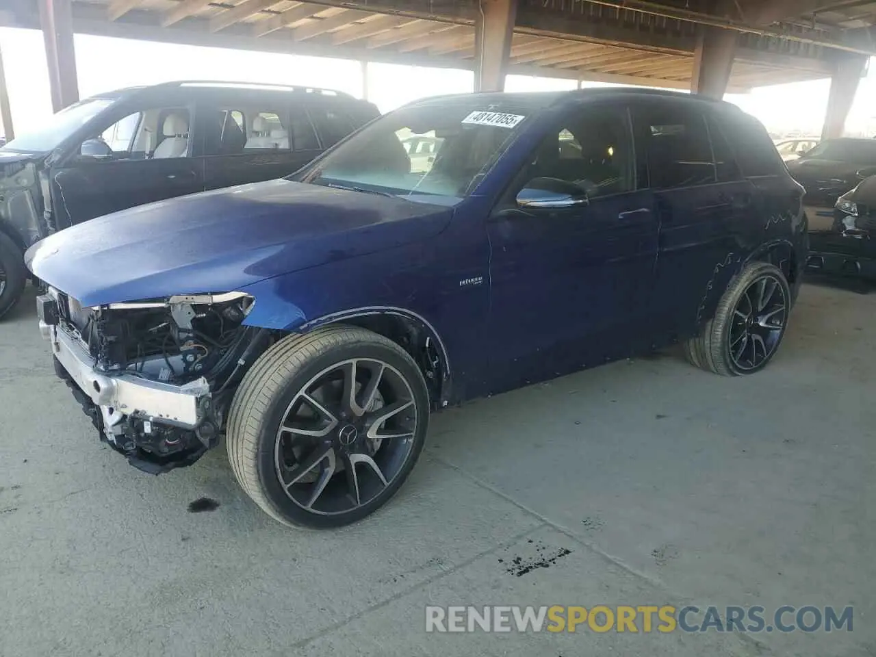 1 Photograph of a damaged car WDC0G6EB4KF506112 MERCEDES-BENZ GLC-CLASS 2019