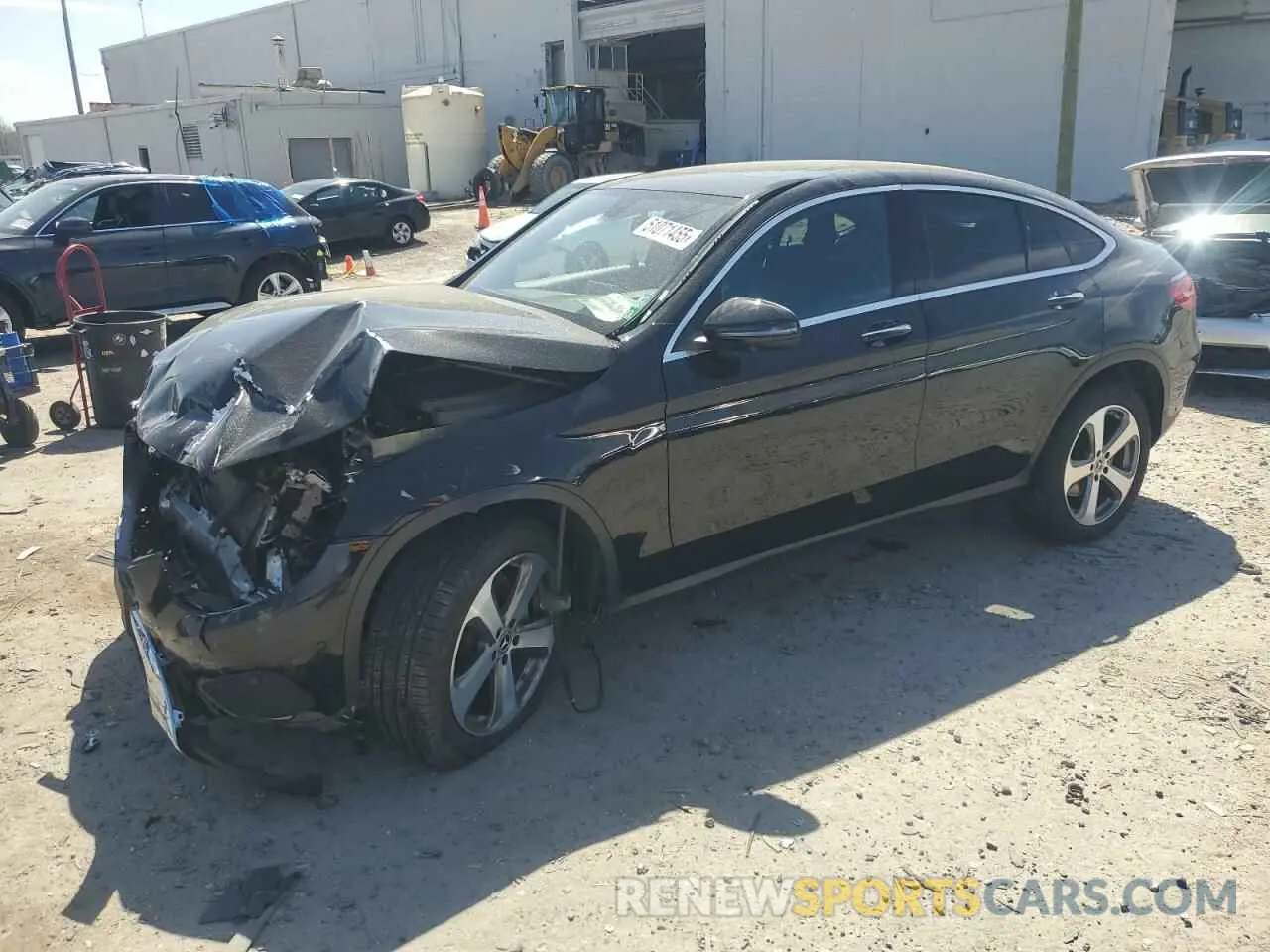 1 Photograph of a damaged car WDC0J4KB0KF583554 MERCEDES-BENZ GLC-CLASS 2019
