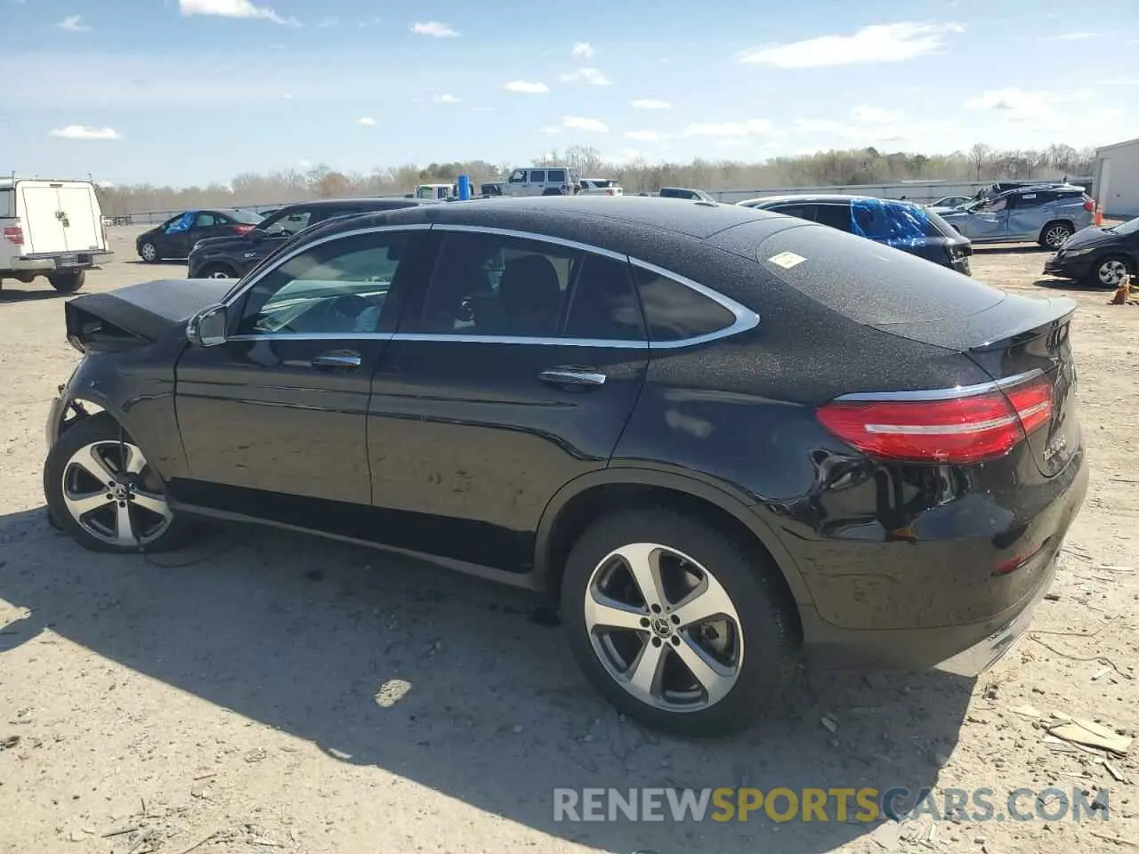 2 Photograph of a damaged car WDC0J4KB0KF583554 MERCEDES-BENZ GLC-CLASS 2019