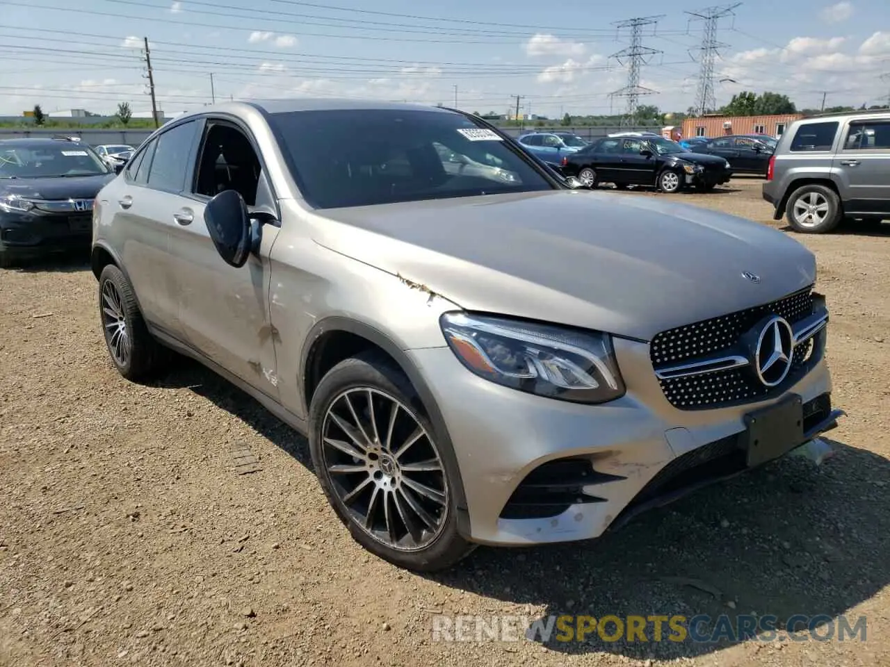4 Photograph of a damaged car WDC0J4KB2KF569428 MERCEDES-BENZ GLC-CLASS 2019