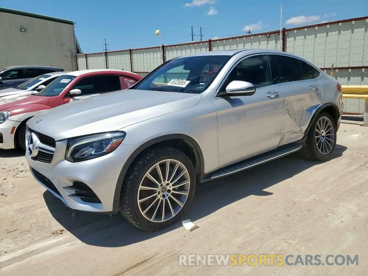 1 Photograph of a damaged car WDC0J4KB2KF606042 MERCEDES-BENZ GLC-CLASS 2019