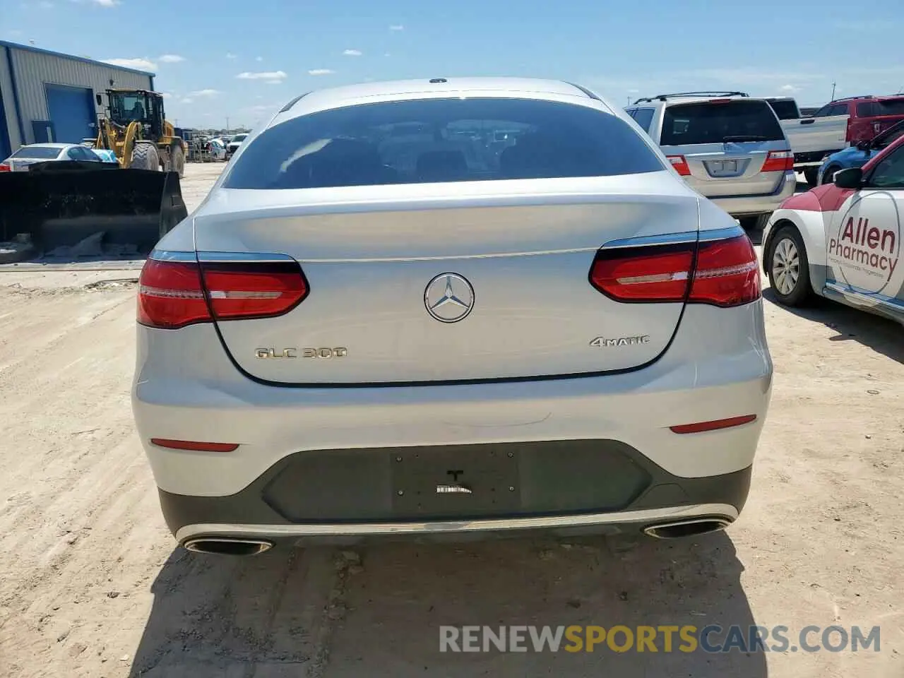 6 Photograph of a damaged car WDC0J4KB2KF606042 MERCEDES-BENZ GLC-CLASS 2019